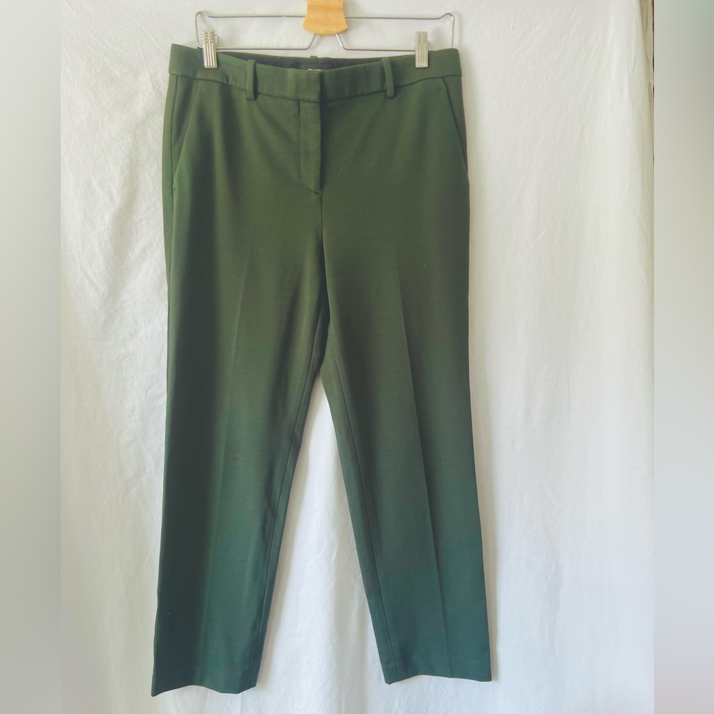 Theory Forest Green Women's Pants 10